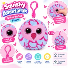 Sepetopia Peluş Baykuş Anahtarlık Pinky