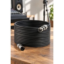 Midex MXL-20M Kaliteli Xlr To Xlr 20 Mt. Mikrofon Kablosu