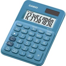 Casio Ms-7uc-Bu-N-Dc Casio Mini Masa Hesap Makinesi, Mavi