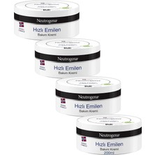 Wisipi Norveç Formüllü Hızlı Emilen Bakım Kremi, 200 Ml, 4'lü Paket