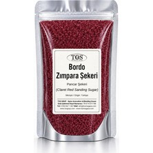 TOS The Organic Spices Bordo Zımpara Şekeri 500 gr