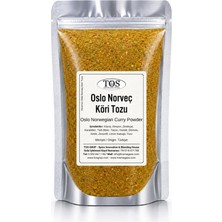 TOS The Organic Spices Nina'nın Oslo Norveç Köri Tozu 500 gr