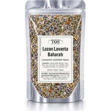 TOS The Organic Spices Nina'nın Lozan Lavanta Baharatı 500 gr