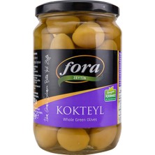 4 Adet Fora Domat Kokteyl Yeşil Zeytin 400 G