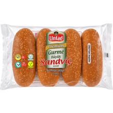 5 Adet Untad Premium Gurme Büyük Sandviç Ekmeği 460 G