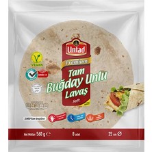5 Adet Untad Lavaş Tam Buğdaylı 8'li