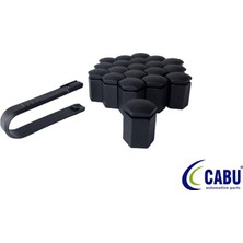 Karakuş Bijon Kapağı (Siyah) 17X32MM Astra F-G-H. Corsa B-C-D.vectra A-B. Zafıra B.omega B(20 Adet +220644)