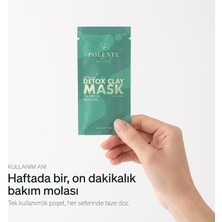 Wisipi Spirulina Yosunlu Detoks Kil Maskesi, 8x8 ml