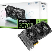 Quadro Pny Geforce RTX5070TI VCG5070T16TFXPB1 16GB Gddr7 256BIT Displayport Hdmı Ekran Kartı