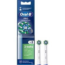 2 Adet Oral-B Cross Action Diş Fırçası Yedek Başlık 2'li