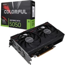 Quadro Colorful Geforce RTX5050 Gaming Duo 8gb-V Siyah AEAE1CLF0045 Ekran Kartı