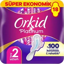 5 Adet Orkid Platinum Dörtlü Paket Uzun 18'li