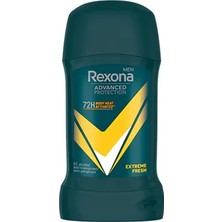5 Adet Rexona Men Advanced Protection Erkek Stick Deodorant Extreme Fresh 50 ml