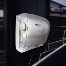 Str Store Wespa Kağıt Havlu Dispenseri, Gri Plastik, Duvar Montajlı, Profesyonel Banyo ve Tuvalet Için
