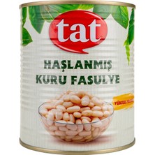 5 Adet Tat Haşlanmış Kuru Fasulye Konservesi 800 G