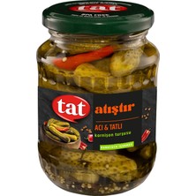5 Adet Tat Acı & Tatlı Kornişon Turşu 350 G