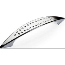 Ersert Ers ® Noktalı Dolap Çekmece Kulpu 96 mm Krom