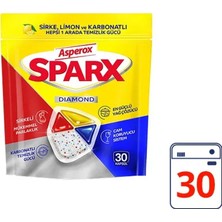 4 Adet Asperox Sparx Diamond Bulaşık Makinesi Kapsülü 30'lu