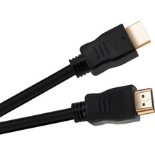 Alfais 4294  HDMI Kablo 1,5 m Altın Renk Esnek Yapı Yüksek Hızda Veri Aktarımı için Plastik Malzeme