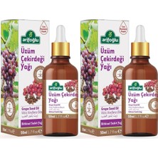 Wisipi Üzüm Çekirdeği Yağı Soğuk Sıkım 50ML 2 Li Set