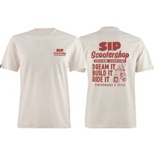 SIP Sıp T-Shirt - Dream Build Ride - It *beyaz* / Sıp