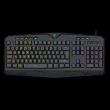 T-Dagger TK205, Submarıne, USB Kablolu, Türkçe Q, Rgb Backlight, Membran Tuşlar, 104 Tuşlu, Multimedya, Gaming Klavye