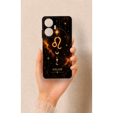 Vip Case Realme C55 Uyumlu Aslan Burcu Temalı Desenli Silikon Kılıf