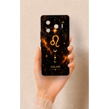 Vip Case Tecno Camon 30 Pro 5g Uyumlu Aslan Burcu Temalı Desenli Silikon Kılıf