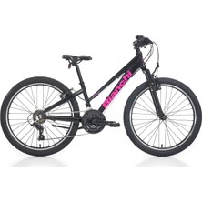 Bianchi XR24.3 21-V Vb Kız Çocuk Dağ Bisikleti - Siyah-Pembe - 31 cm