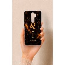 Vip Case Redmi Note 8 Pro Uyumlu Aslan Burcu Temalı Desenli Silikon Kılıf