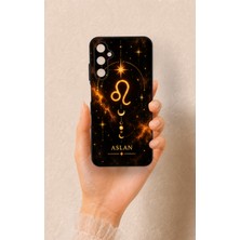 Vip Case Samsung A05S Uyumlu Aslan Burcu Temalı Desenli Silikon Kılıf