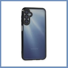 Yuva Izi Samsung Galaxy A25 5g Uyumlu Kılıf Lensli Silikon - Siyah Ajs