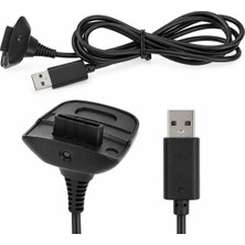 Pop Konsol Xbox 360 Gamepad Şarj Kablosu USB Girişli Kablosuz Oyun Kolu Için Şarj Bağlantı Kablosu Yedek Parça Aksesuar