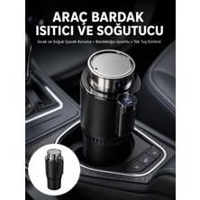 Ersert Ers Isıtma Soğutma Özellikli Araç Bardaklığı Çakmak Girişli Akıllı Yeni Nesil