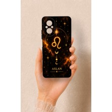 Vip Case Realme 12 Lite Uyumlu Aslan Burcu Temalı Desenli Silikon Kılıf