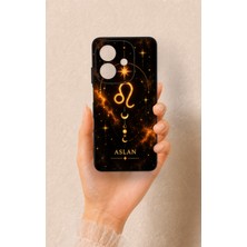 Vip Case Oppo A3 Uyumlu Aslan Burcu Temalı Desenli Silikon Kılıf