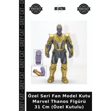 Grey Cat Özel Seri Fan Model Kutu Marvel Thanos Figürü 31 cm (Özel Kutulu)