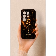 Vip Case Tecno Camon 50 4g Uyumlu Aslan Burcu Temalı Desenli Silikon Kılıf