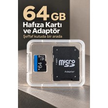 Adalı Store 64 GB Micro Sd Hafıza Kartı ve Adaptör