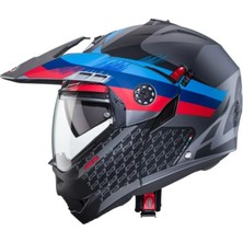 Caberg Tourmax x Sarebe Bmw Colors Motosiklet Kaskı Çene Açılır Endro Güneş Vizörlü Motorcu Kask