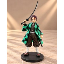Ms Demon Slayer Tanjiro Kamado Katana Kılıçlı Anime Figürü 13 cm TCX6596