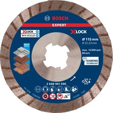 Rafta Bosch Expert Elmas Disk mm Turbo X-Lock 115MM