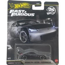 Hot Wheels Premıum Fast & Furıous Nıssan 350Z Custom / Personnalısé