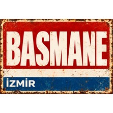 Lucena Basmane Izmir Retro Metal Duvar Tablosu Vintage Dekoratif Tabela 15X20 cm