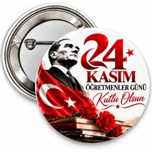 Özcan Tasarım 24 Kasım Rozeti ( 15 Adet )