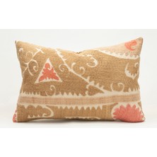 Kilim Wholesale Suzani Kumaştan Yapılmış Kırlent Kılıfı, 40X60 cm