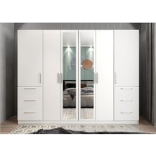 Baramolife Yıldız 6 Kapaklı Gardırop - G.A.Y_240