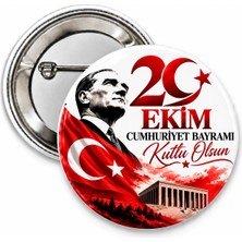 Özcan Tasarım 29 Ekim Rozeti ( 15 Adet )