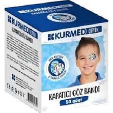 Kurmed Optik Erkek Göz Bandı 50 Adet