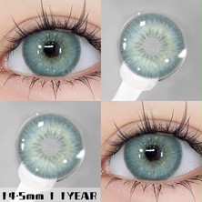 Ksseye Holland Blue 12 Ay Kullanım Süreli 1 Yıllık Solüsyon ve Lens Kabı Hediyeli